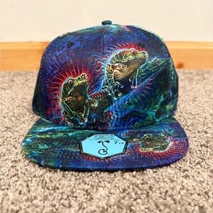 Grassroots California Simon Haiduk Fable Print Fitted Hat - Size 7 1/8
